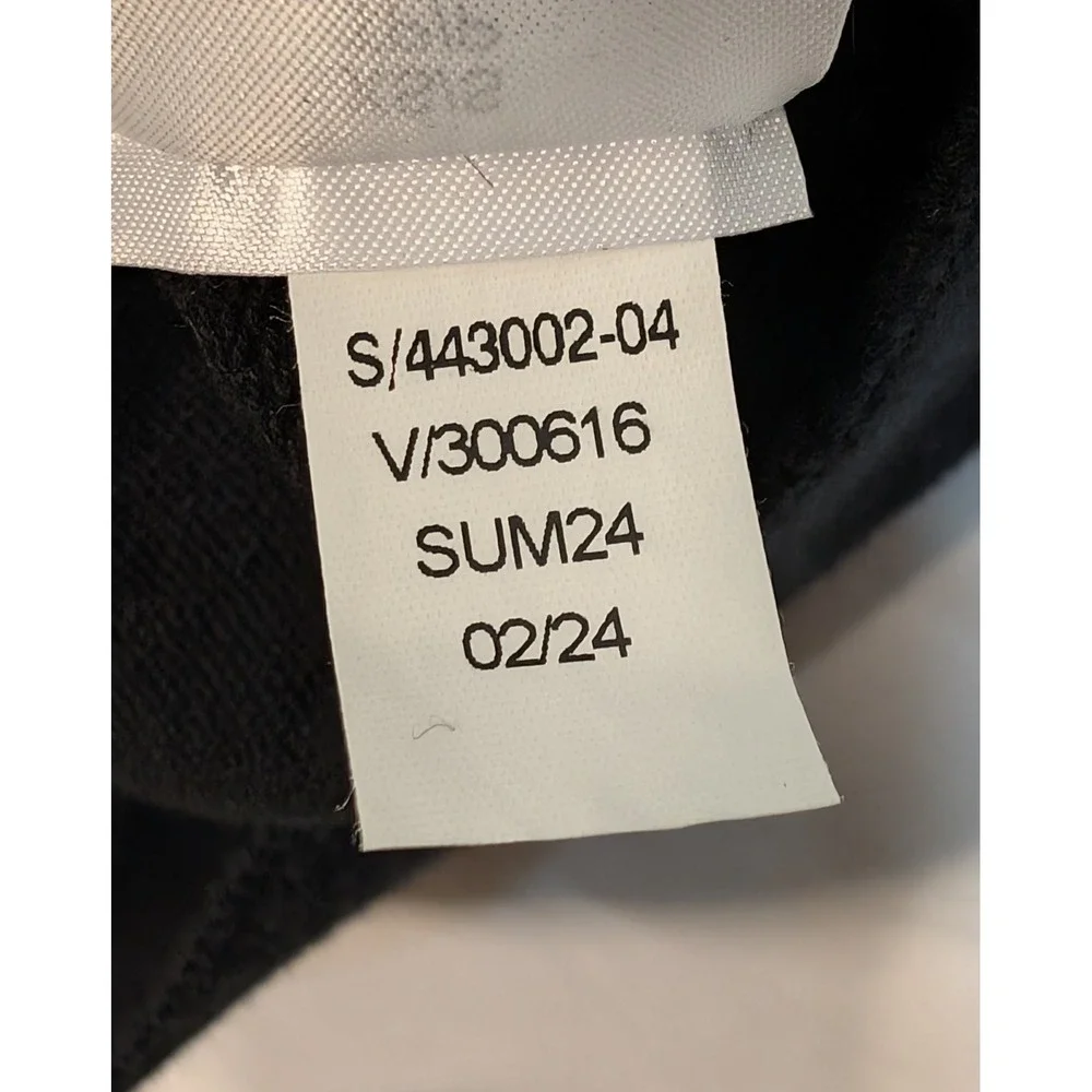 Banana Republic Black Cotton Linen Blend Polo Sweater Top 443002-04-1 XS/S